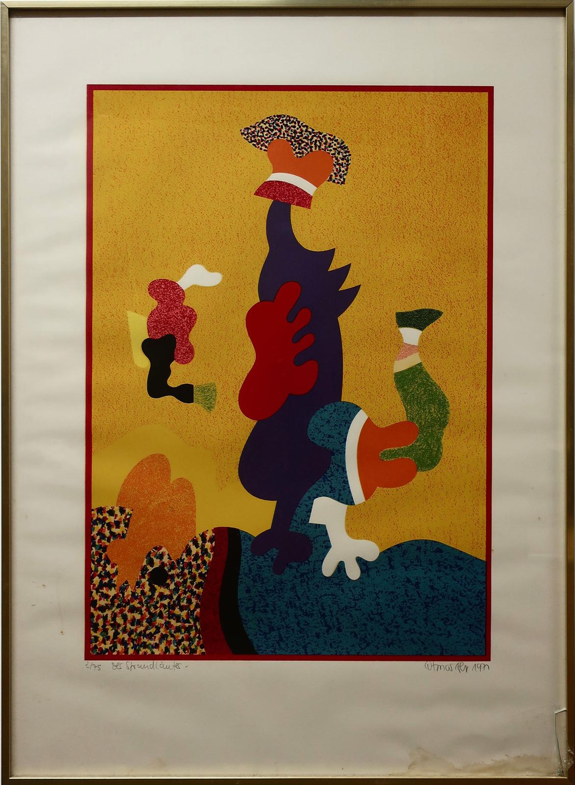 Otmar Alt (1940) - Der Strandlaufer (The Beach Runner)