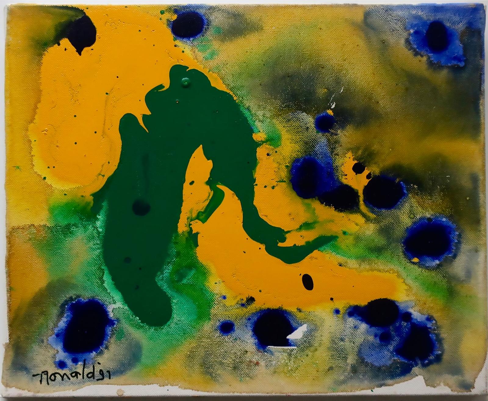 Willam Smith Ronald (1926-1998) - Saturns' Moons