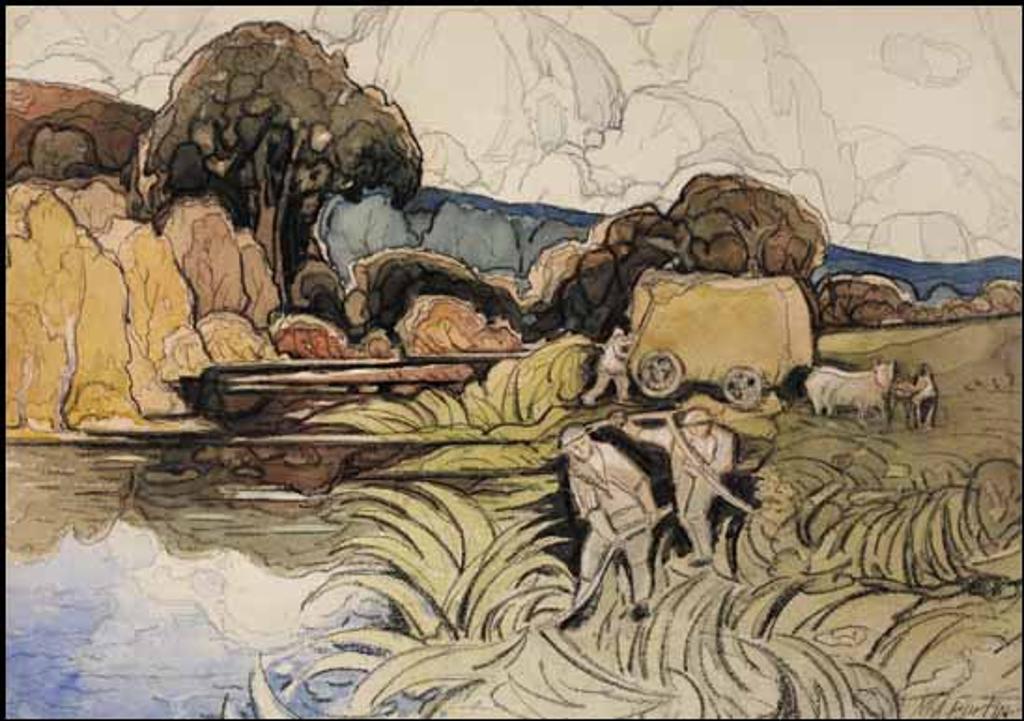 Marc-Aurèle Fortin (1888-1970) - Les foins