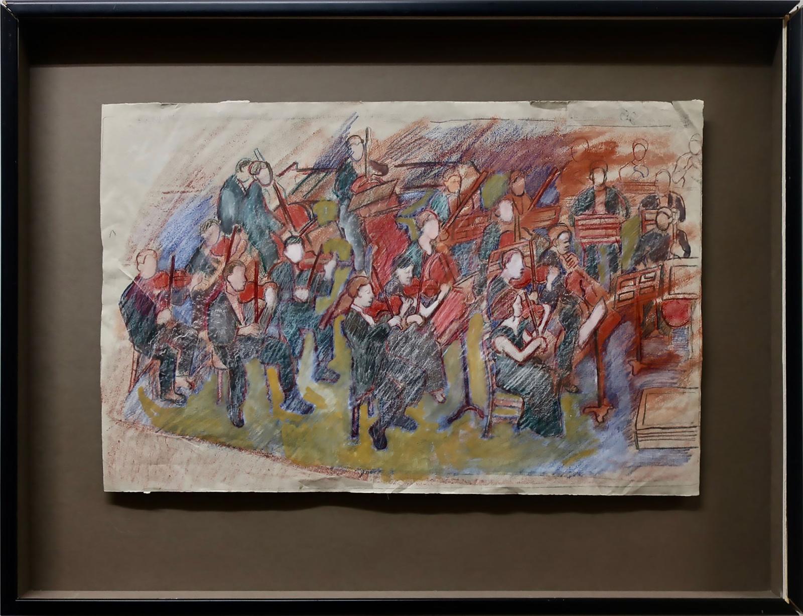 Lillian Freiman (1908-1986) - Untitled (Orchestra)