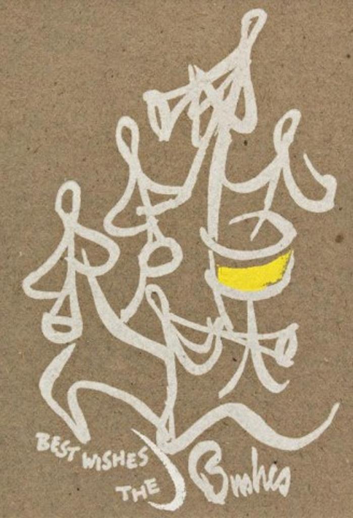 Jack Hamilton Bush (1909-1977) - Christmas Greeting Card