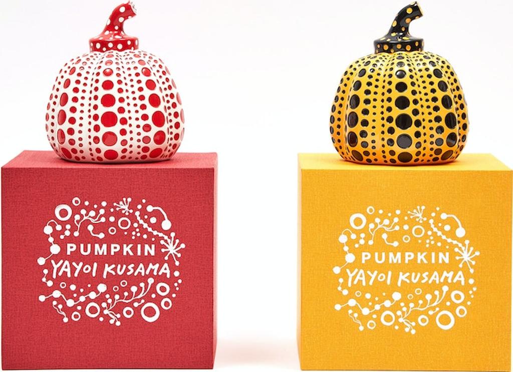 Yayoi Kusama (1929) - Pumpkin (Red & Yellow)