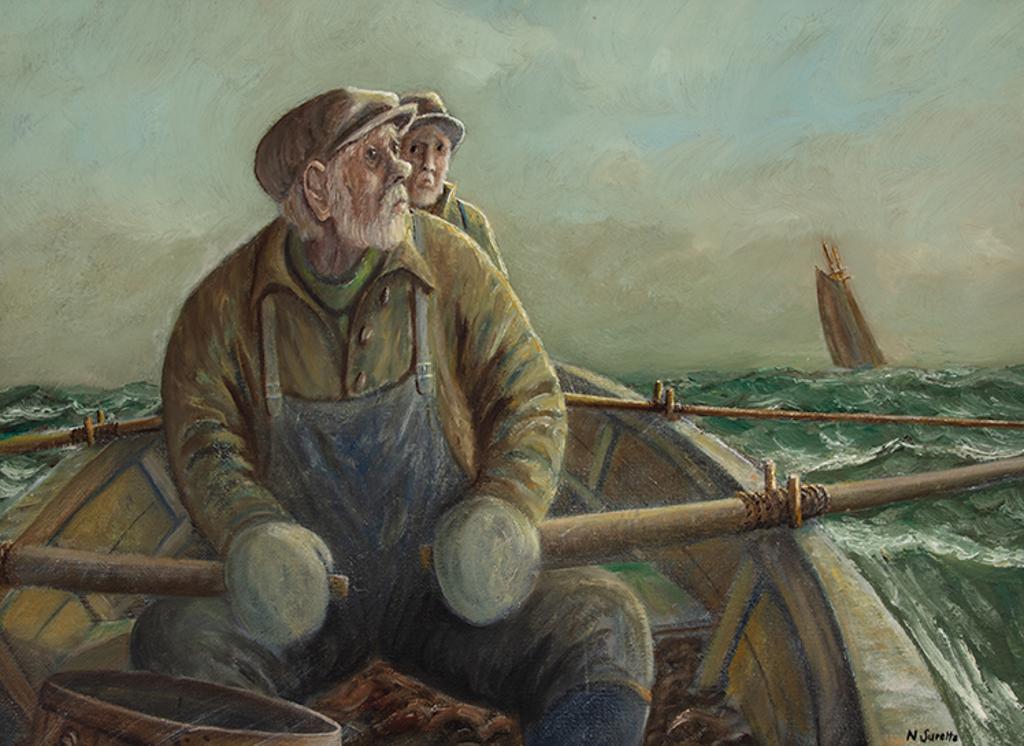Nelson Surette (1920-2004) - The Dory Mates