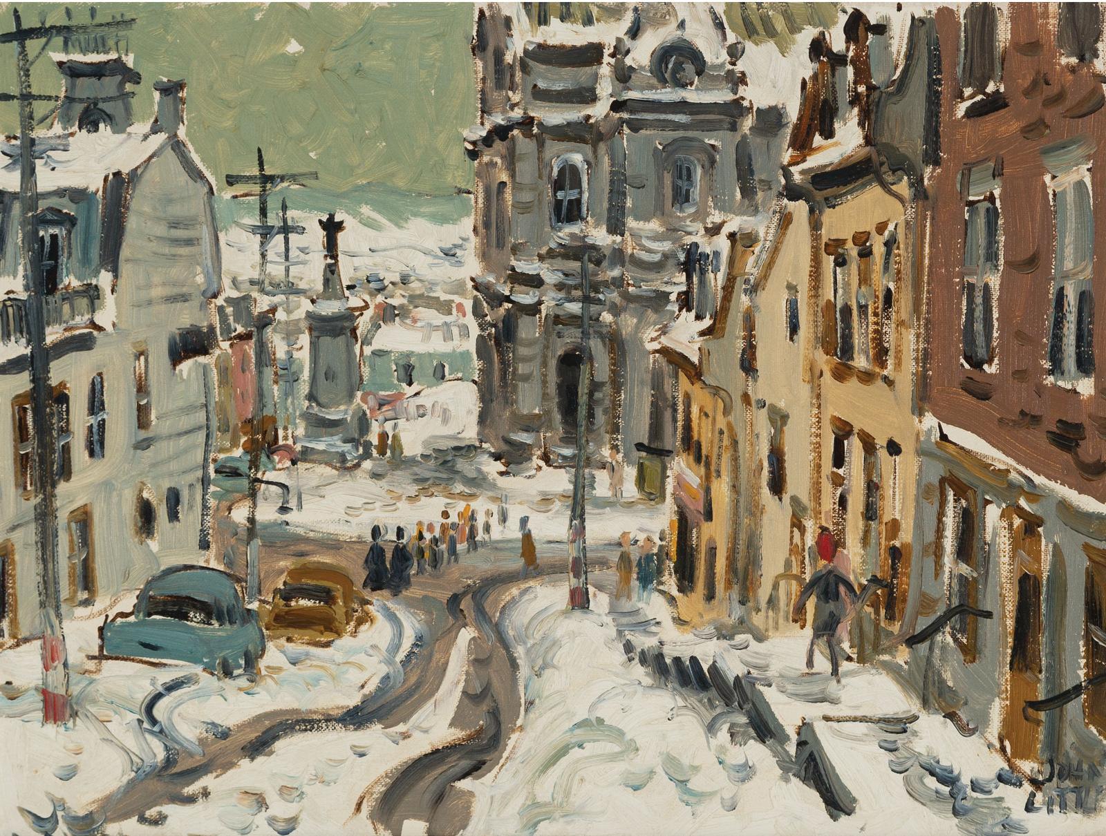 John Geoffrey Caruthers Little (1928-2024) - Eglise St. Jean Baptiste, Rue St. Jean Et Claire Fontaine, Quebec