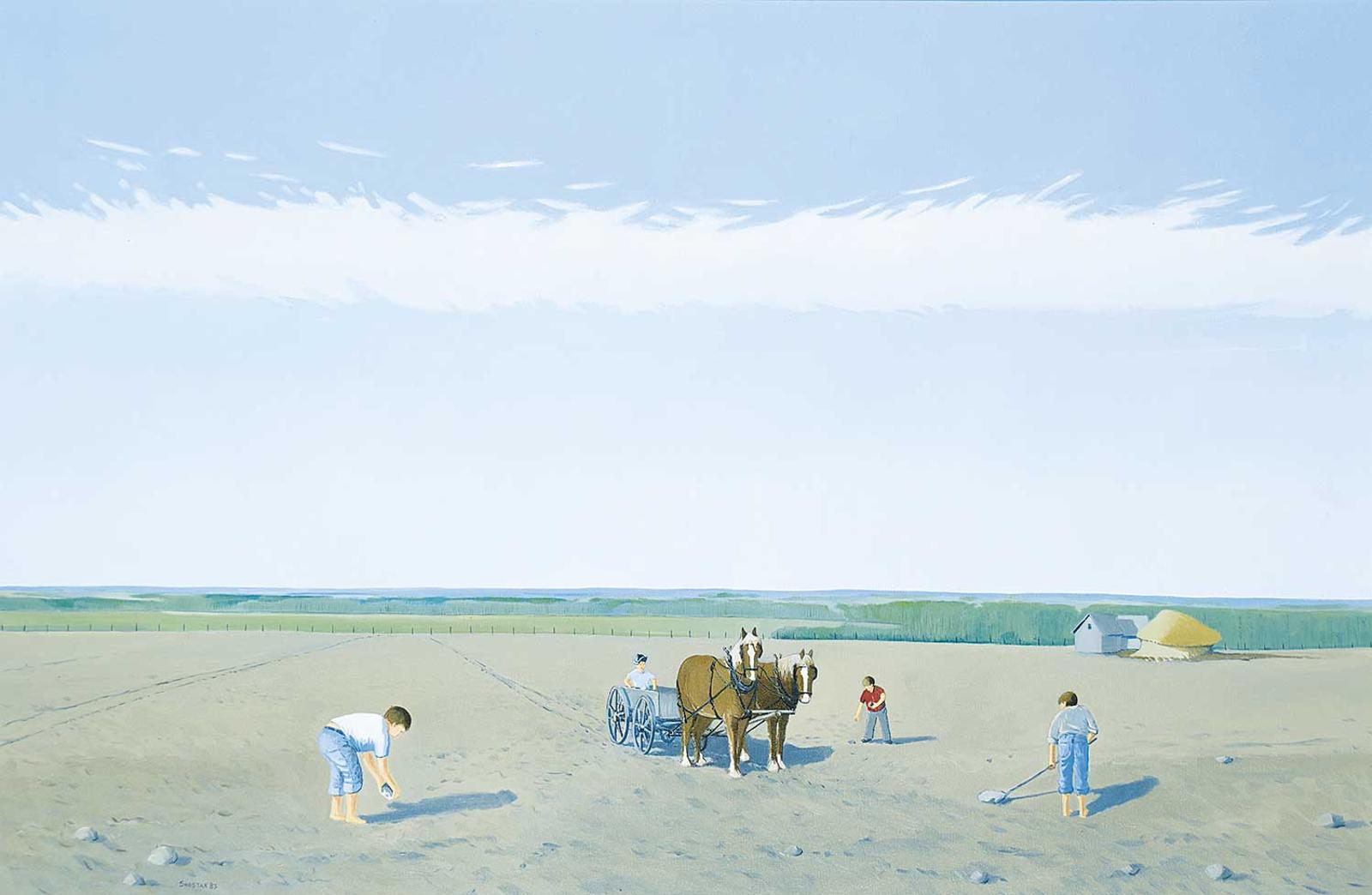 Peter Shostak (1943) - Will We Ever Pick Up All the Rocks