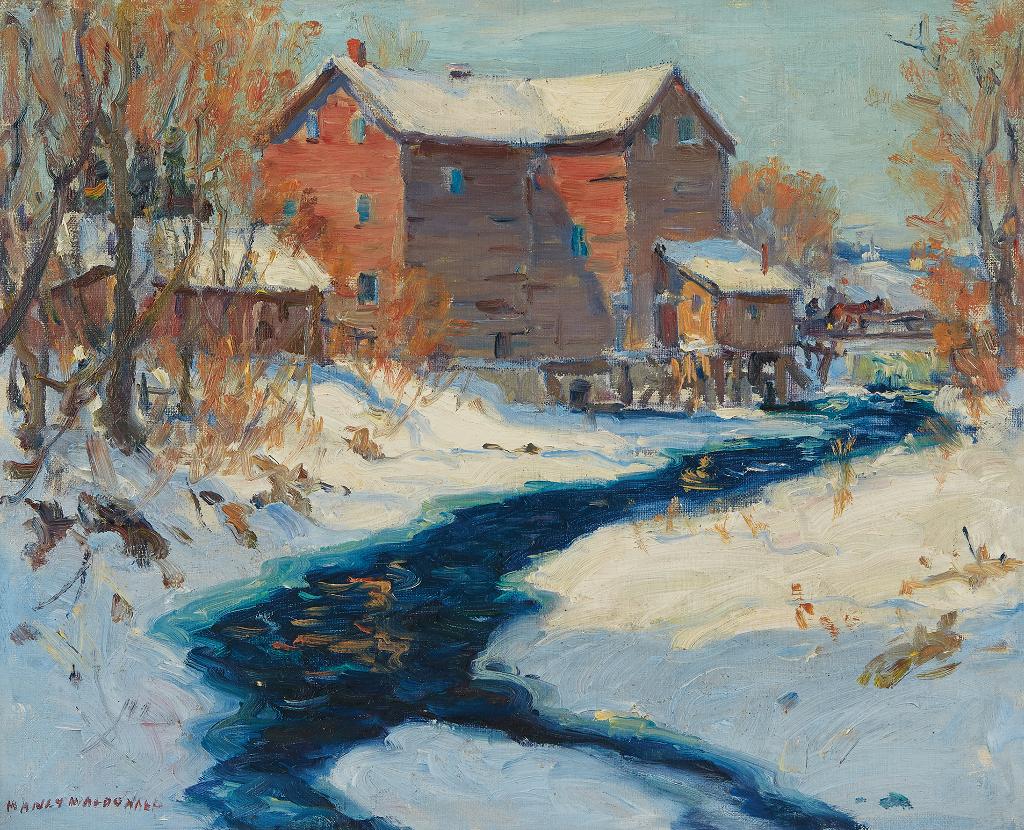 Manly Edward MacDonald (1889-1971) - Mill at Codrington