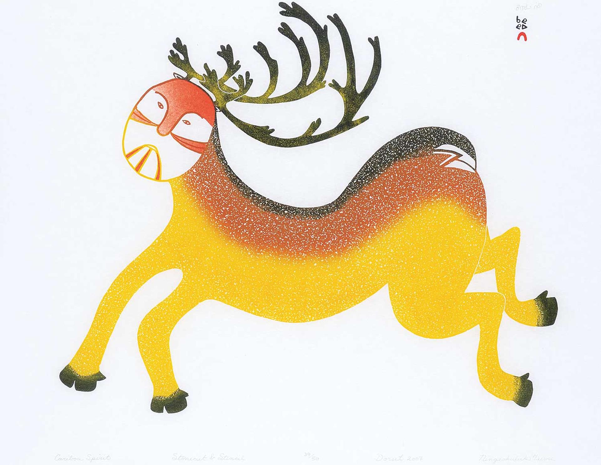 Ningeokuluk Teevee (1963) - Cariboo Spirit #34/50