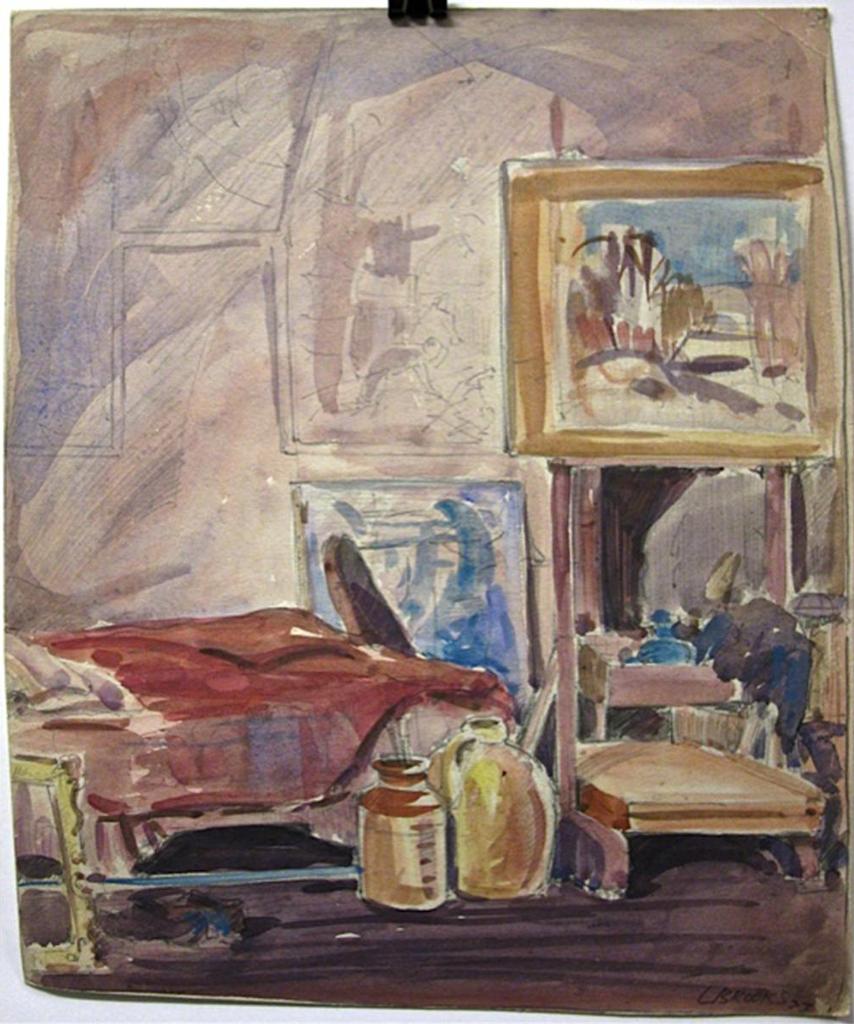 Frank Leonard Brooks (1911-1989) - Interior Studies