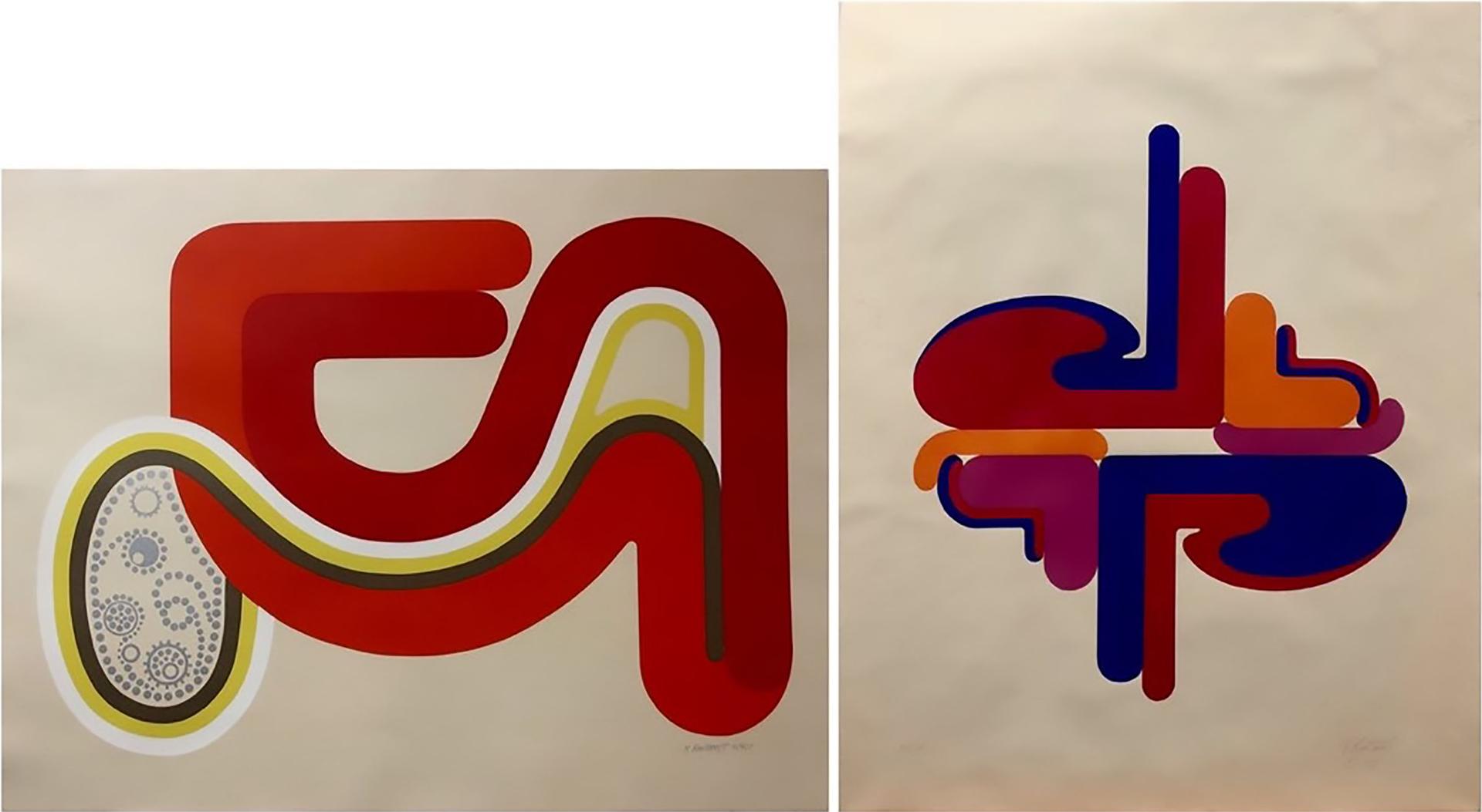 Maryon Kantaroff (1933-2019) - Untitled (Abstracts)