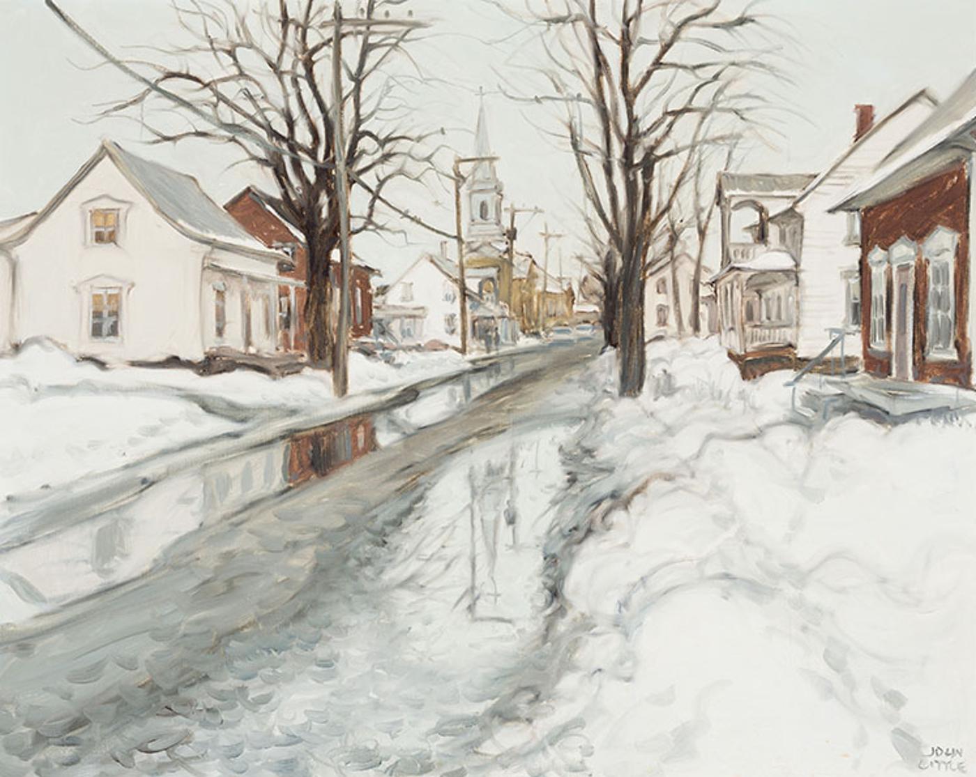 John Geoffrey Caruthers Little (1928-2024) - Printemps, St. Apollinaire, Quebec