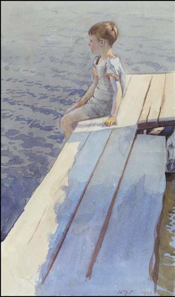 Walter Joseph (W.J.) Phillips (1884-1963) - Bather