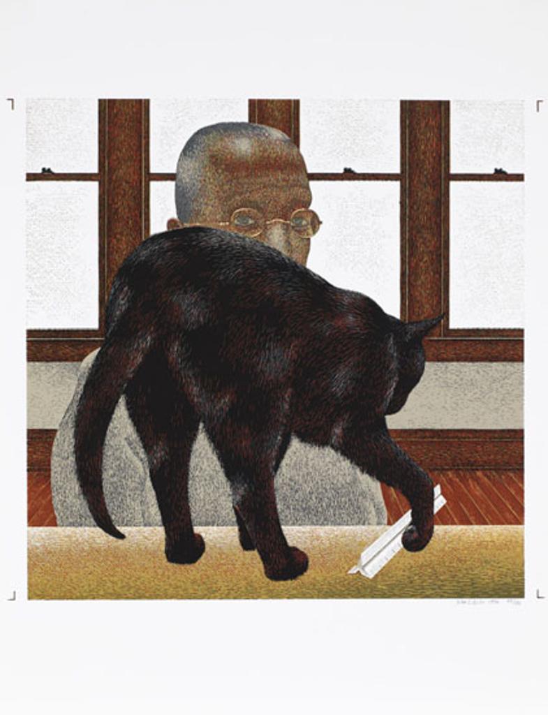 Alexander (Alex) Colville (1920-2013) - Black Cat
