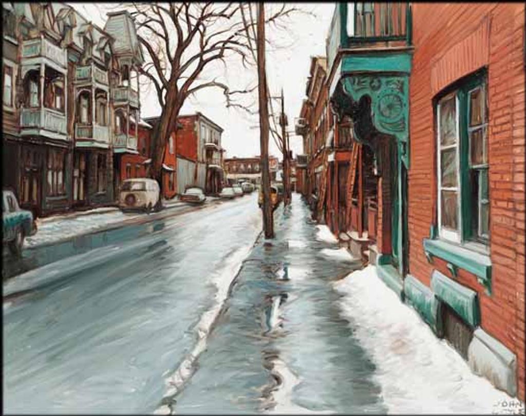 John Geoffrey Caruthers Little (1928-2024) - Rue de L'Hôtel de Ville: Montréal