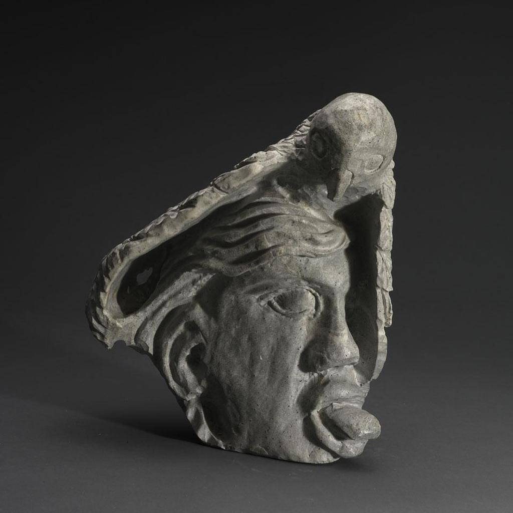 Bart Hanna (1948) - Face With Owl