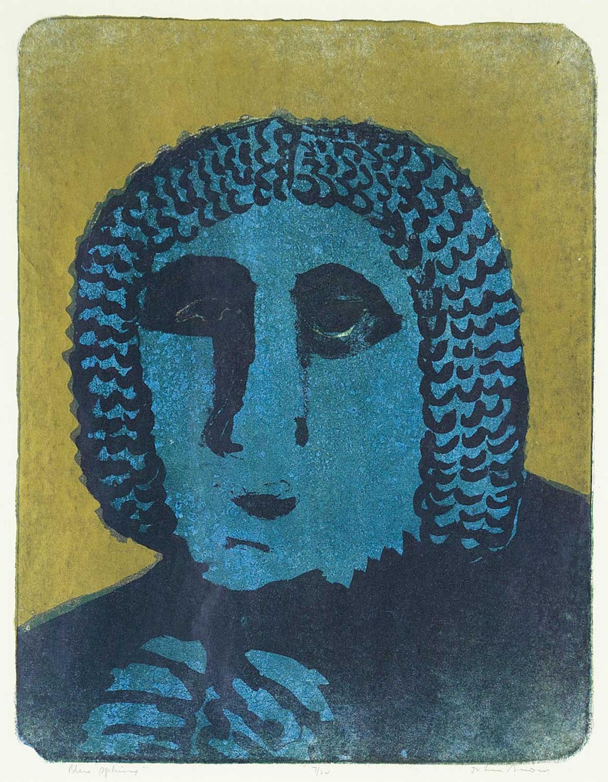 John Harold Thomas Snow (1911-2004) - Blue Sphinx  #7/24