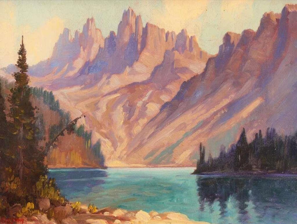 Roland Gissing (1895-1967) - MOUNTAIN LANDSCAPE; late 1930s/early 1940s