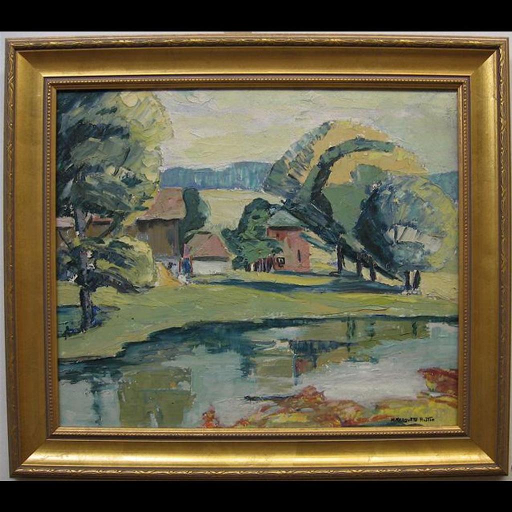 Hilda Marquette Ruston (1904-1984) - Conestoga River , Conestoga, Ont.