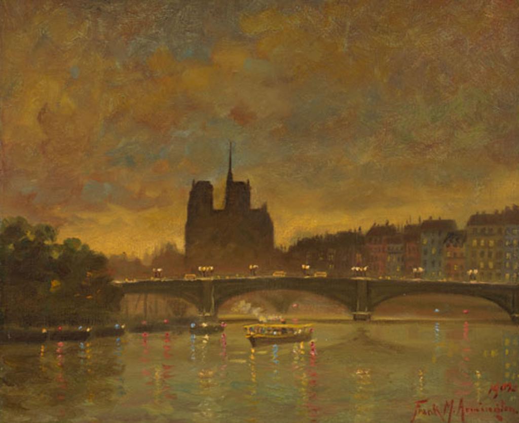 Franklin Milton Armington (1876-1941) - Pont Royal, Paris