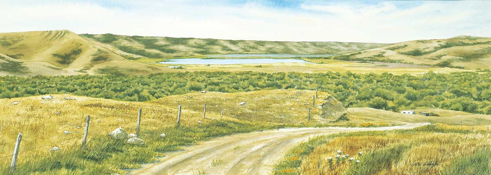 Garth Winn (1956) - Untitled - Qu'appelle Valley