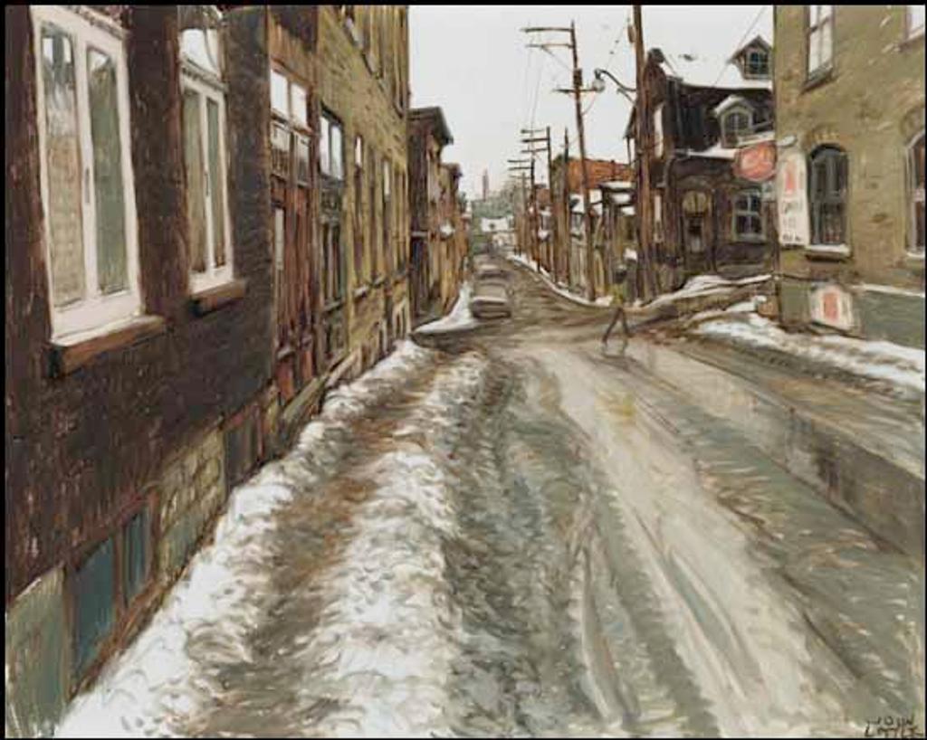 John Geoffrey Caruthers Little (1928-2024) - Rue de la Tourelle, Quebec
