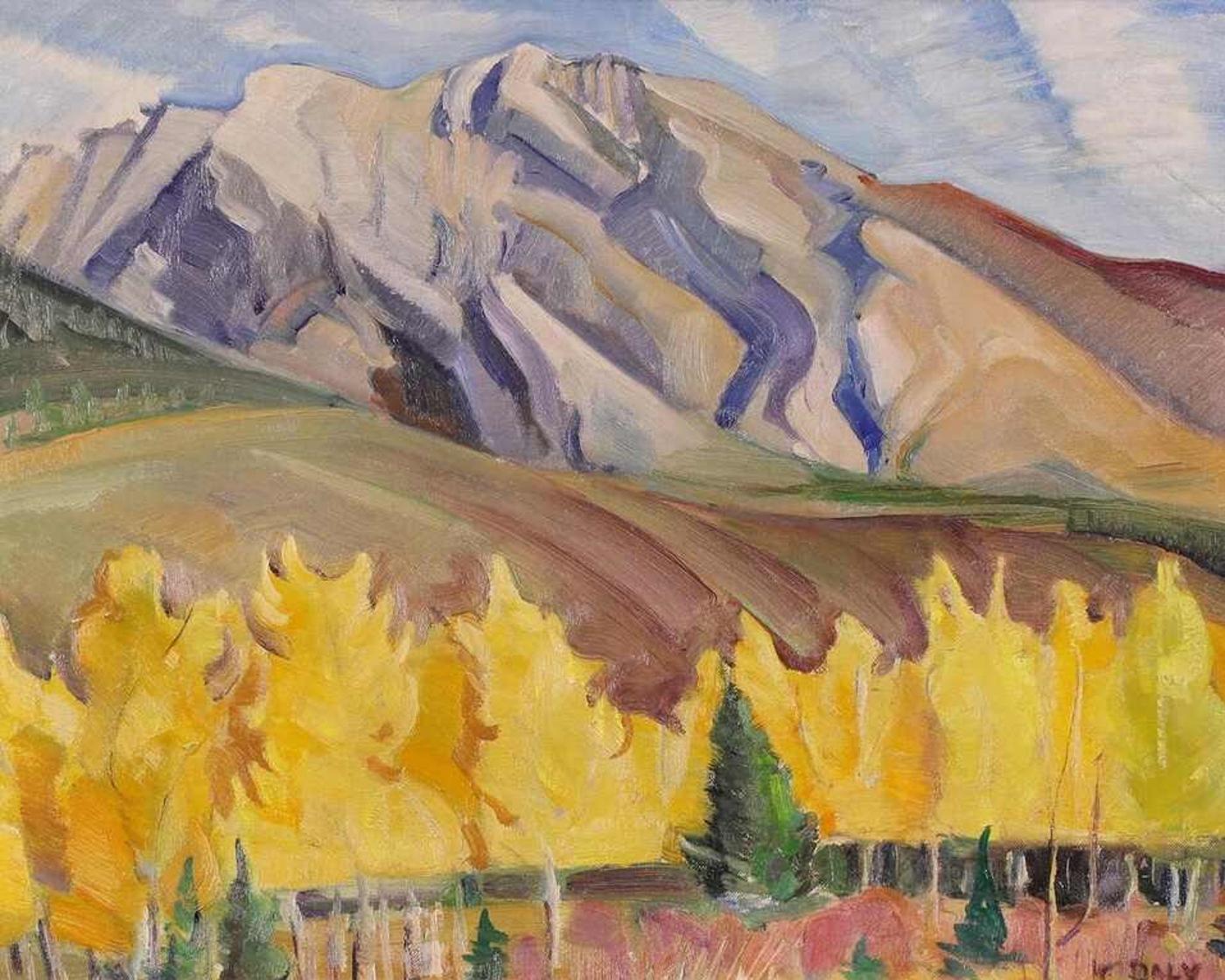 Kathleen Frances Daly Pepper (1898-1994) - Golden Cottonwoods