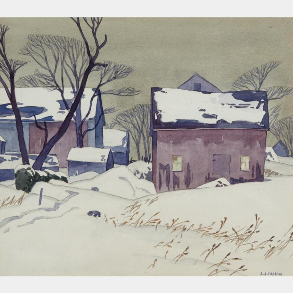 Alfred Joseph (A.J.) Casson (1898-1992) - Ringwood, 1947