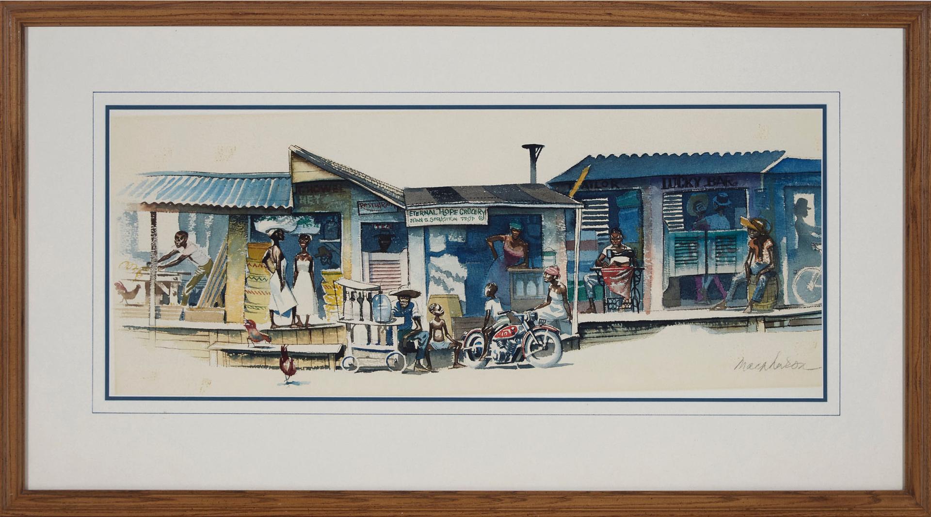Ian Duncan MacPherson - Untitled (An  Island Strip - British Guiana)