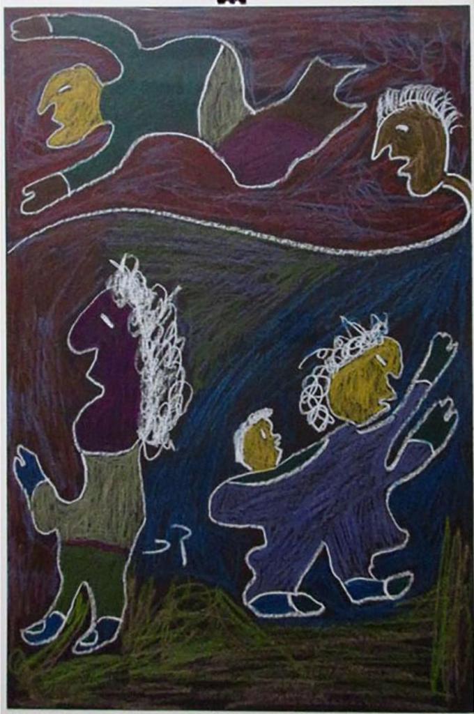 Lucy Tasseor Tutsweetok (1934-2012) - Untitled (Family)