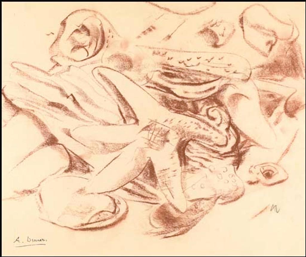 Arthur Lismer (1885-1969) - Starfish and Dock Litter, Cape Breton