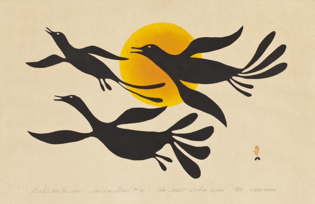 Kenojuak Ashevak (1927-2013) - m., Cape Dorset