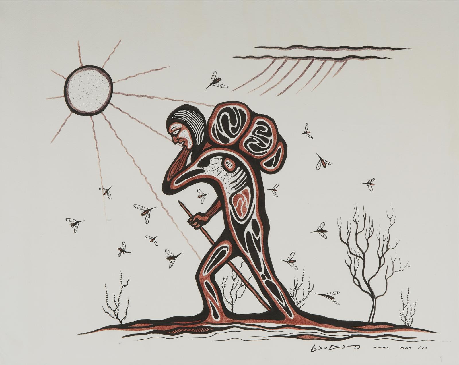 Carl Ray (1942-1978) - Untitled, 1973