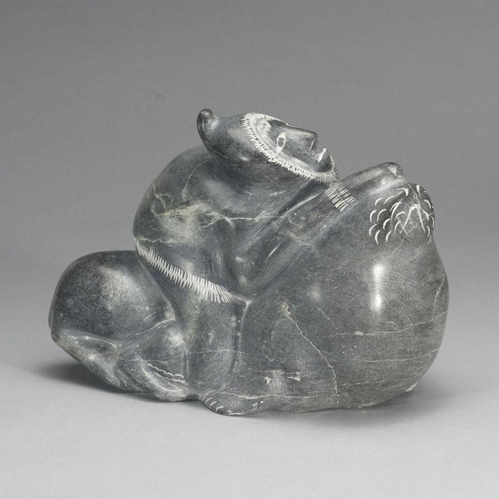 Mary Quarak - Inuk With Seal