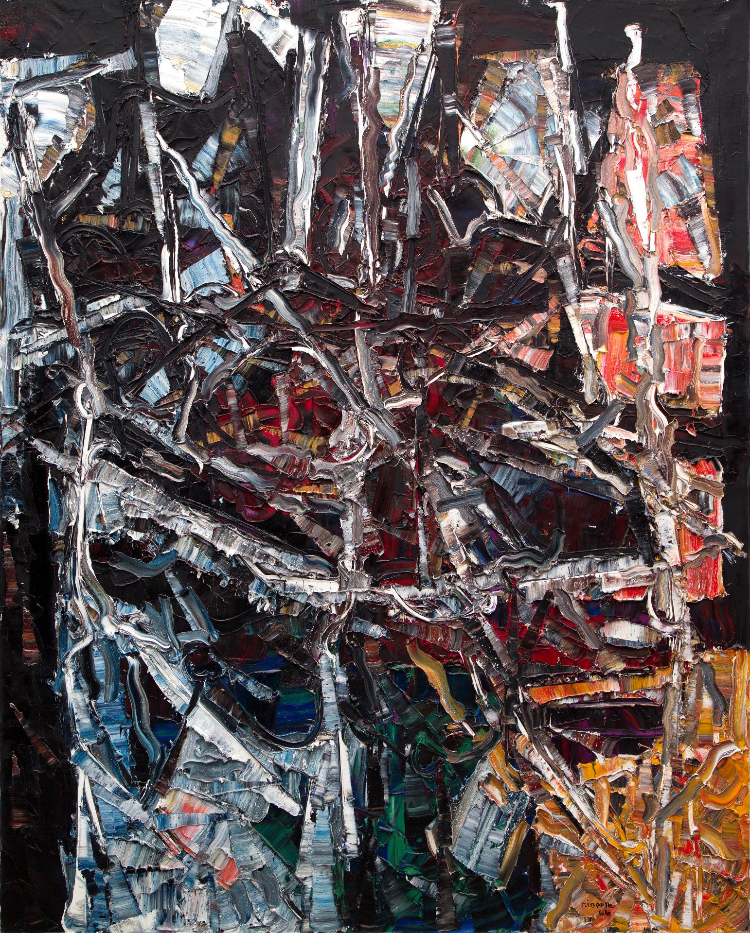 Jean-Paul Riopelle (1923-2002) - Futaie, 1966