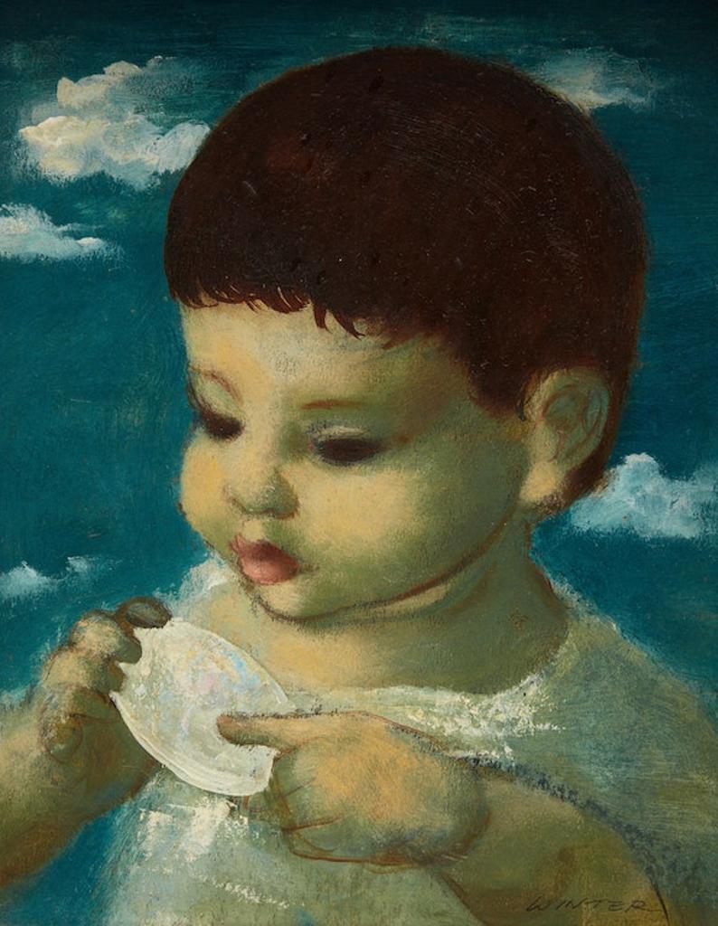 William Arthur Winter (1909-1996) - Boy With a Shell