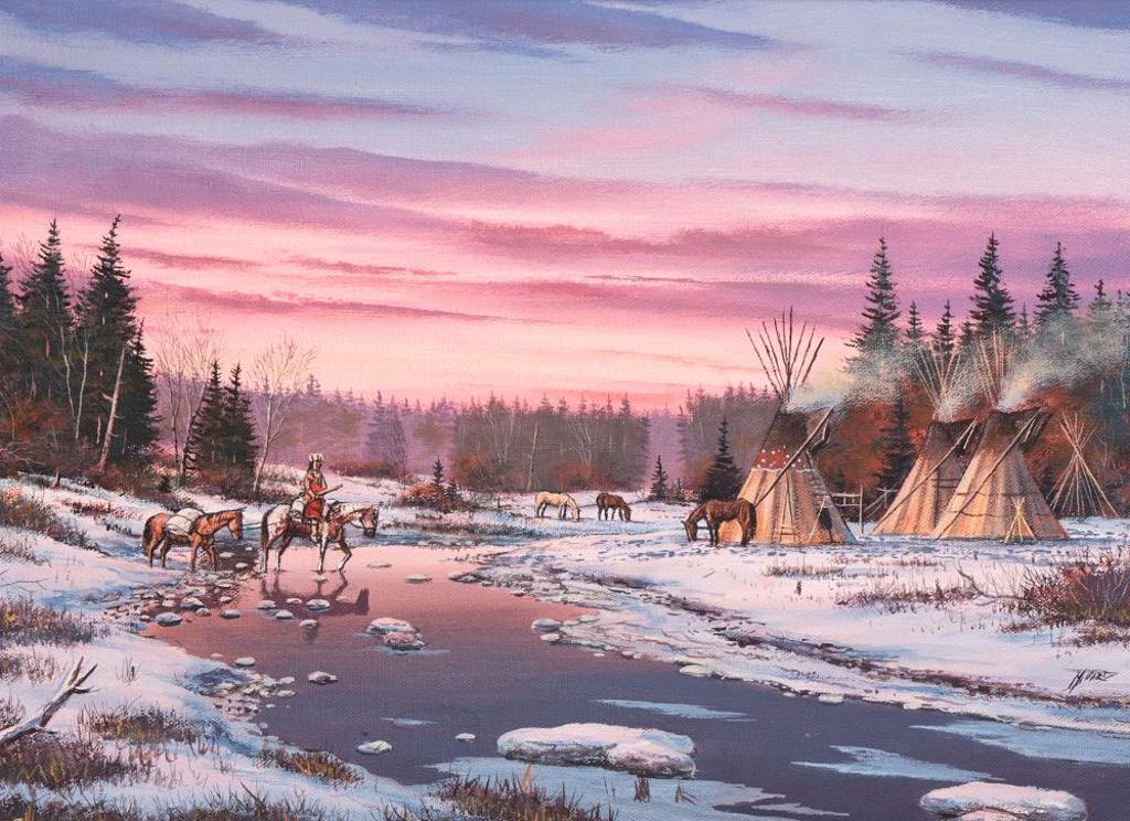 Bob Millard (1947-2014) - Untitled - Encampment