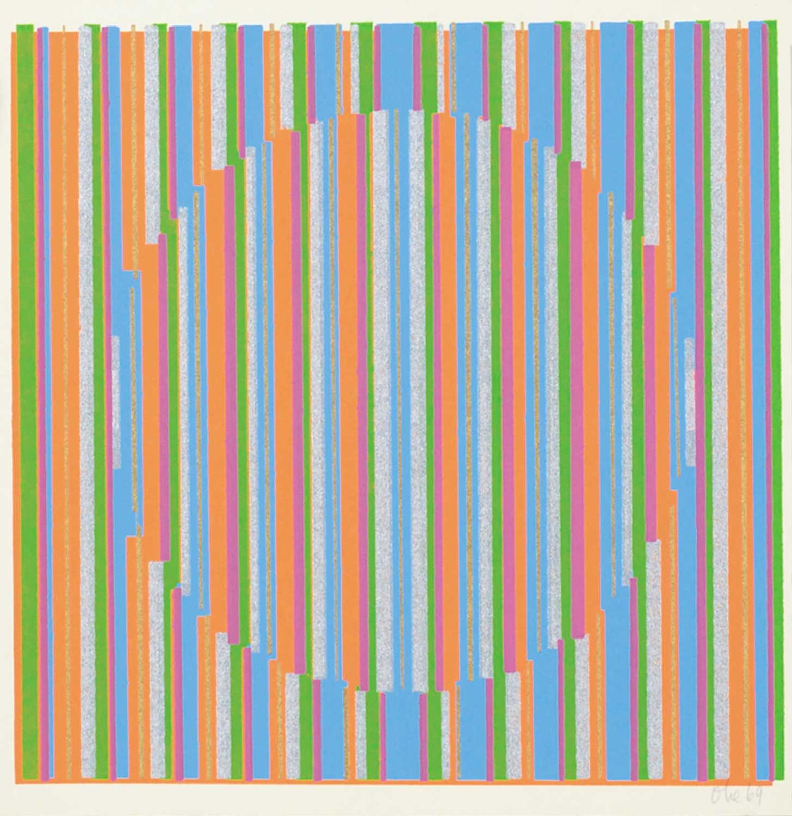 Katie von der Ohe (1937) - Untitled - Vertical Striped