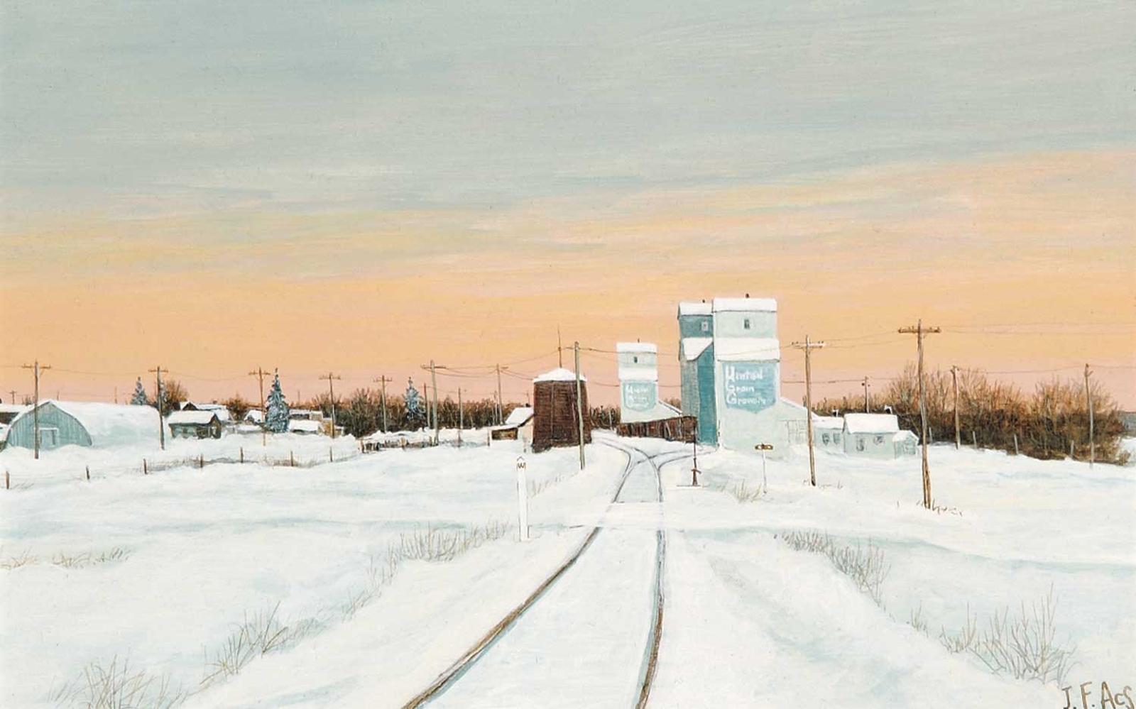 Joseph [Joe] Ferenc Acs (1936) - Sunset at Gibbons
