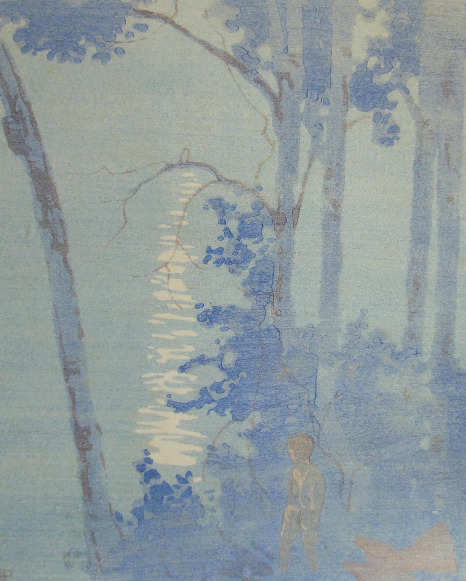 Walter Joseph (W.J.) Phillips (1884-1963) - Moonlight, Lake of the Woods