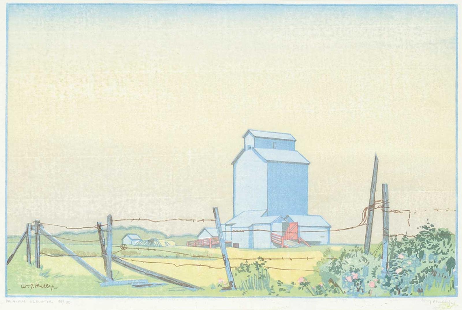 Walter Joseph (W.J.) Phillips (1884-1963) - Prairie Elevator #88/100
