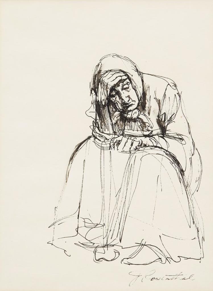 Joe Rosenthal (1921-2018) - Seated Woman