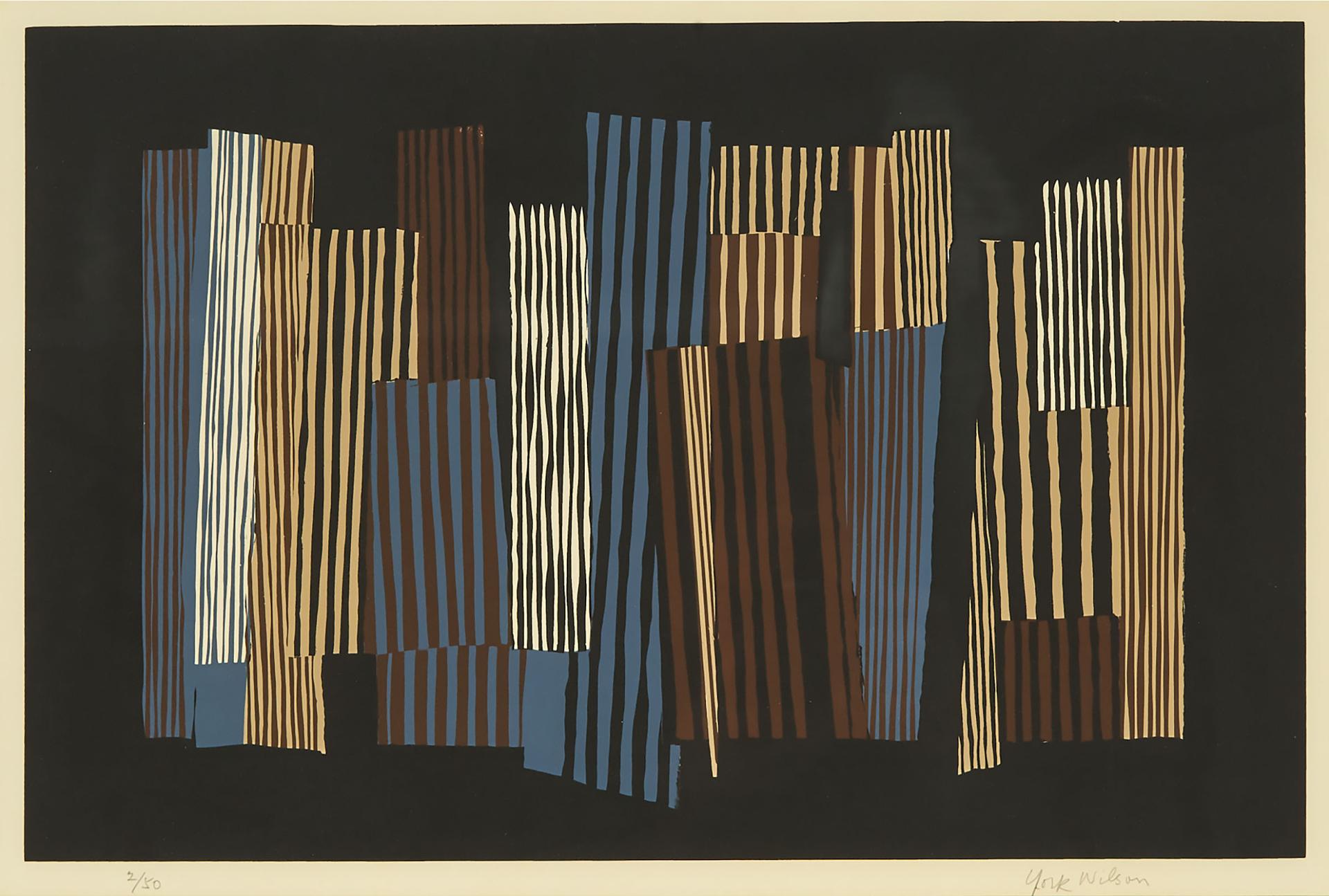 Ronald York Wilson (1907-1984) - New York, Paris, 1966