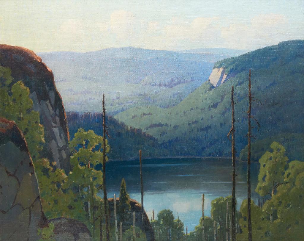 Frederick Henry Brigden (1871-1956) - Lake in the Hills
