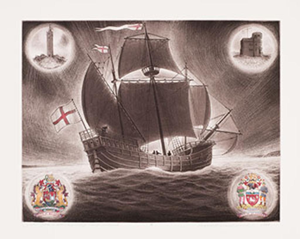 David Lloyd Blackwood (1941-2022) - John Cabot’s Matthew Approaching Newfoundland