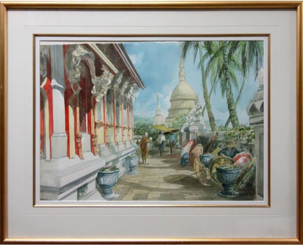 Anthony (Tony) Jack Batten (1940) - The Umbrella Vendor