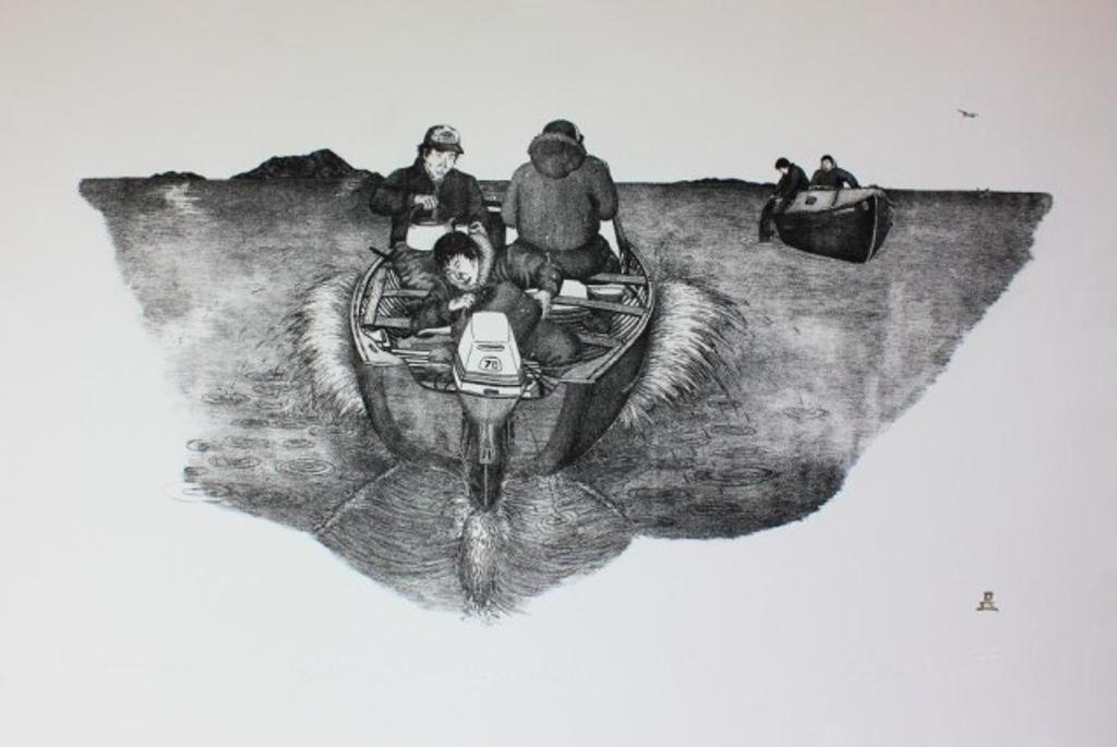 Andrew Karpik Qappik (1964) - Lithograph, 15/15