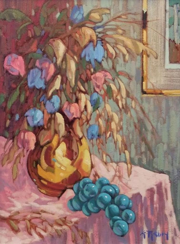 Gaston Rebry (1933-2007) - Nature Morte Avec Raisins/Still life with Grapes,1996