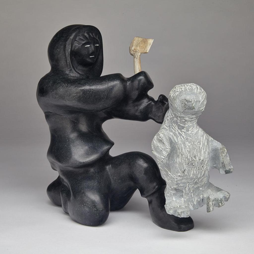 Kupapik Ningeocheak (1961) - Carver At Work