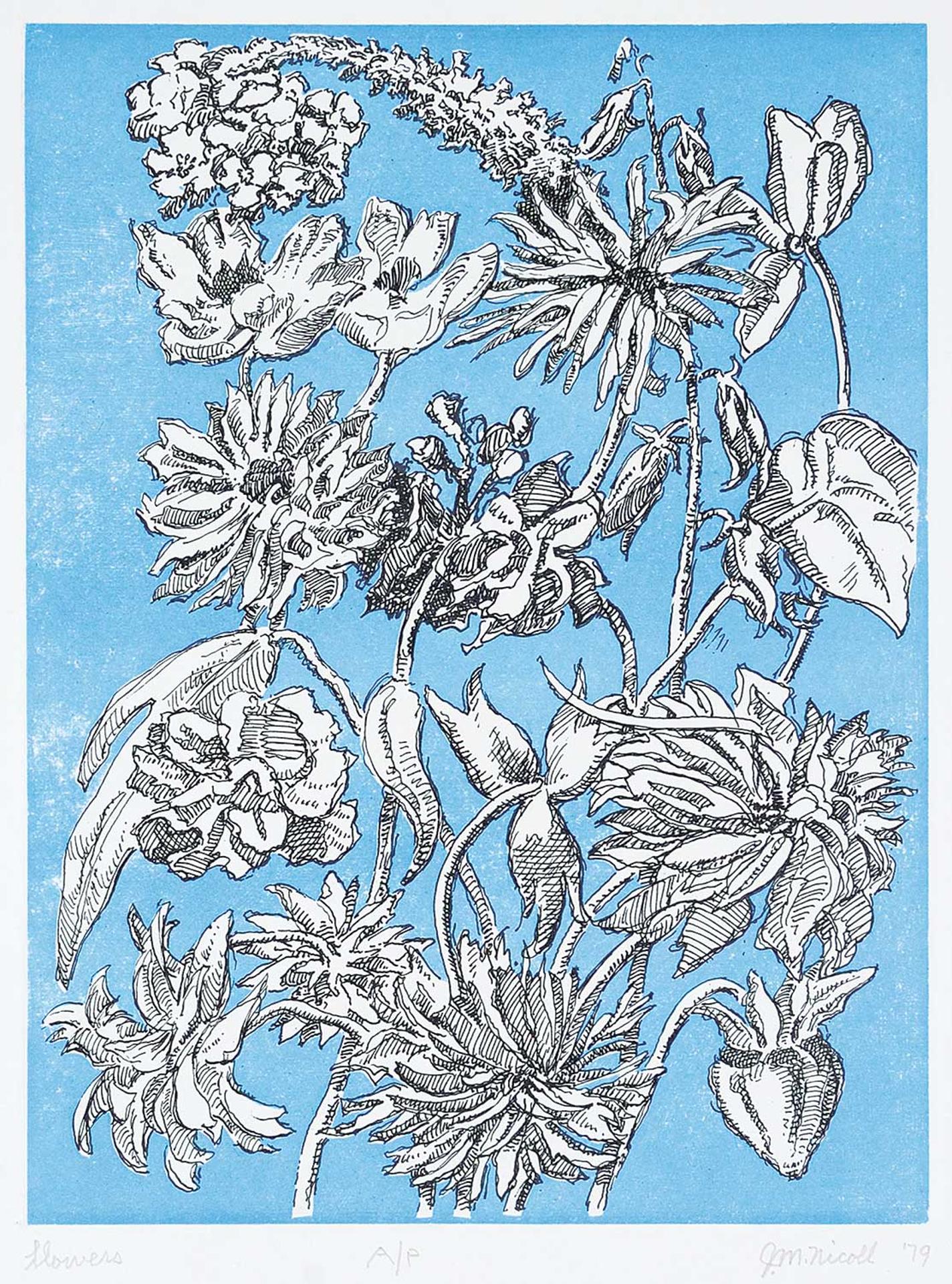 James McLaren (Jim) Nicoll (1892-1986) - Flowers  #A/P