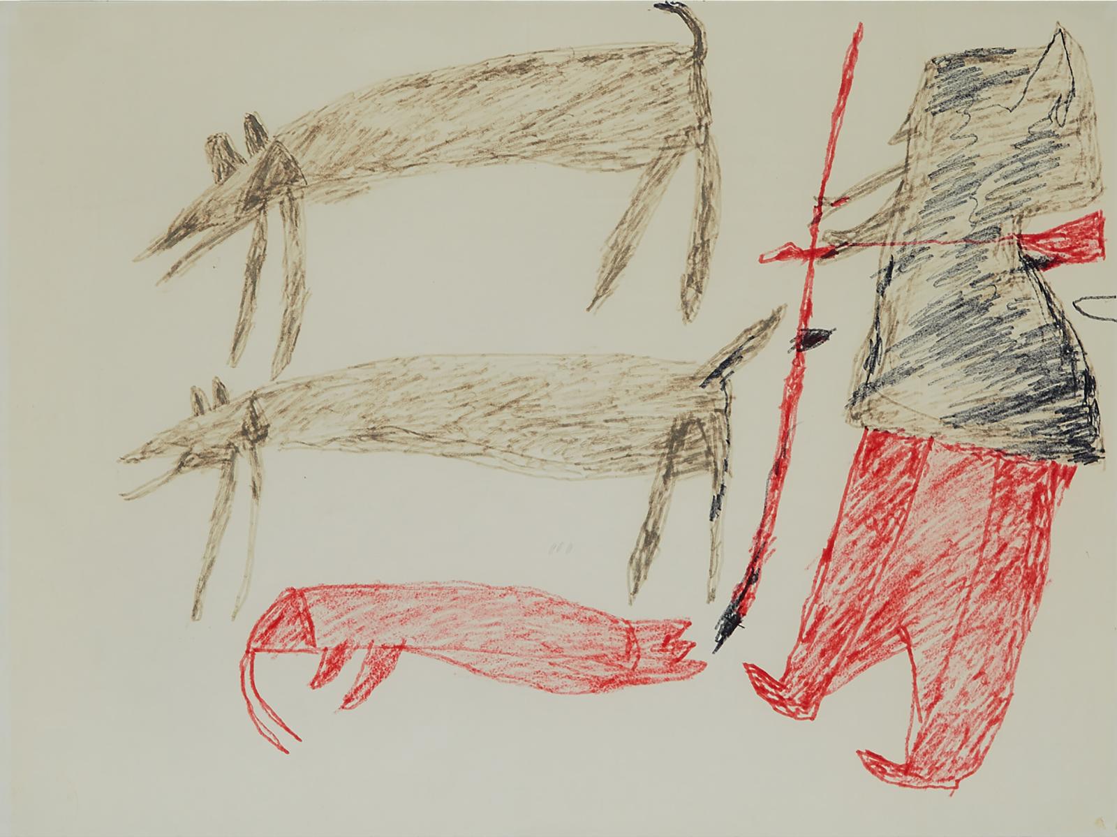 Parr (1893-1969) - Untitled - The Hunt