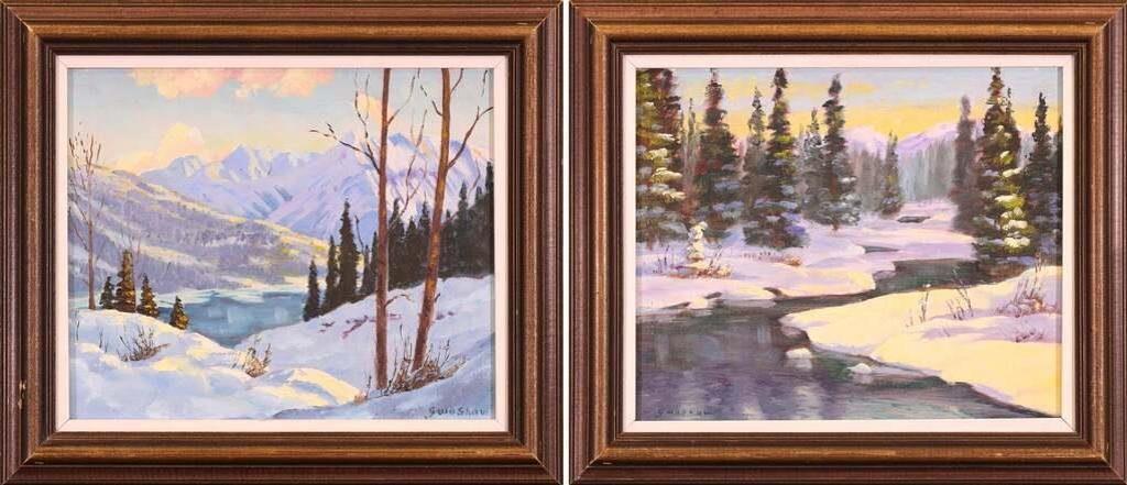 George W. A. Shaw (1910) - Winter in the Rockies